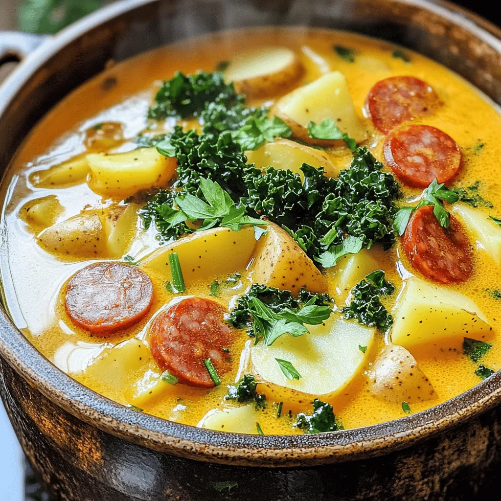 Kielbasa Potato Soup Easy Comfort Dish to Savor