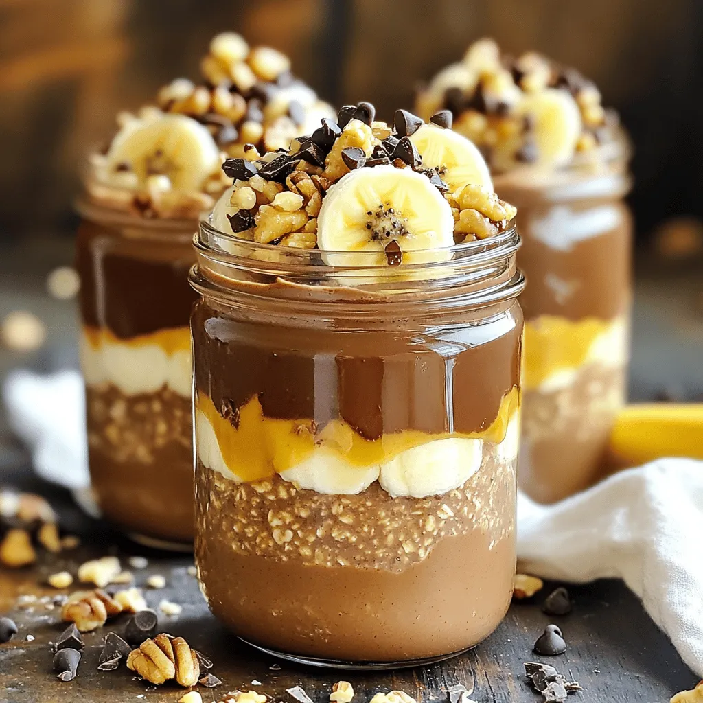Peanut Butter Chocolate Overnight Oats Simple Recipe