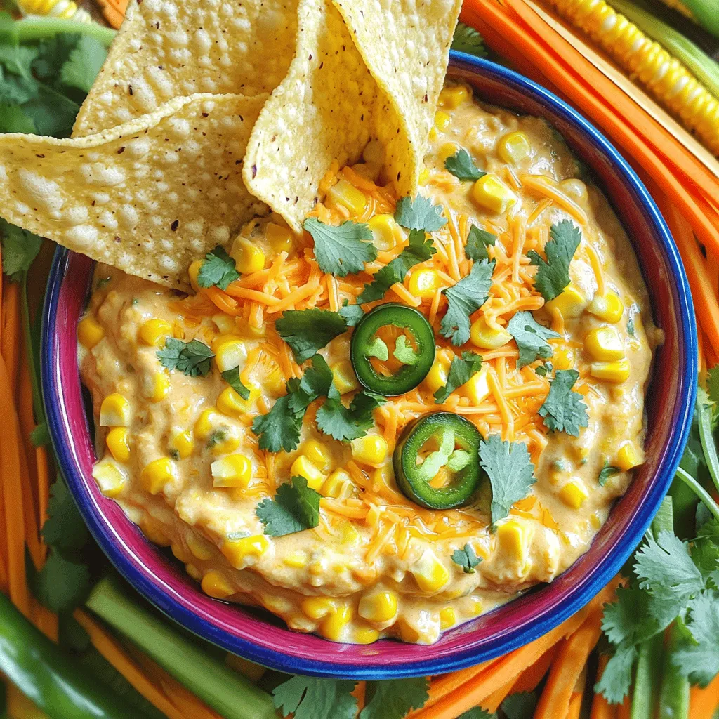 Creamy Jalapeño Corn Dip Flavorful and Easy Recipe