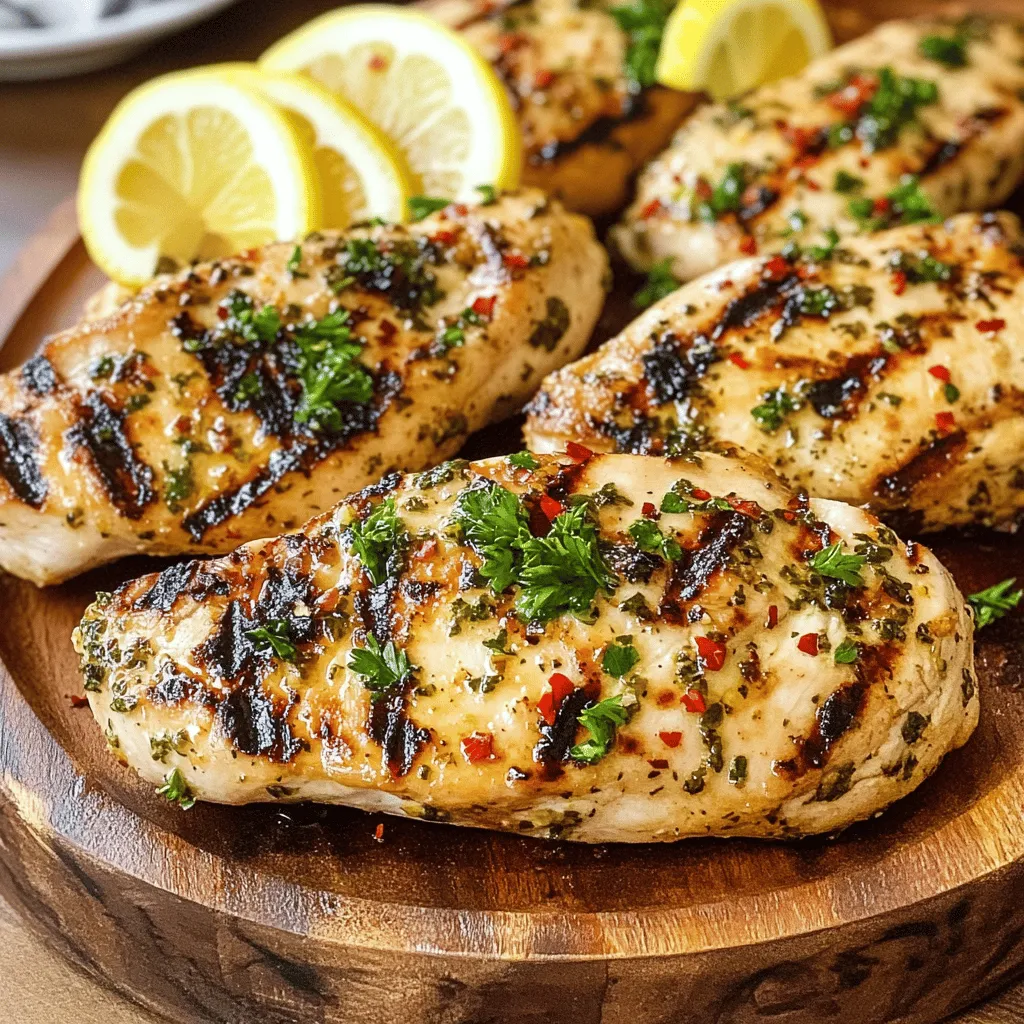 To create a delicious Chicken Salmoriglio, you need fresh, quality ingredients that pack a punch. Here’s what you’ll need: