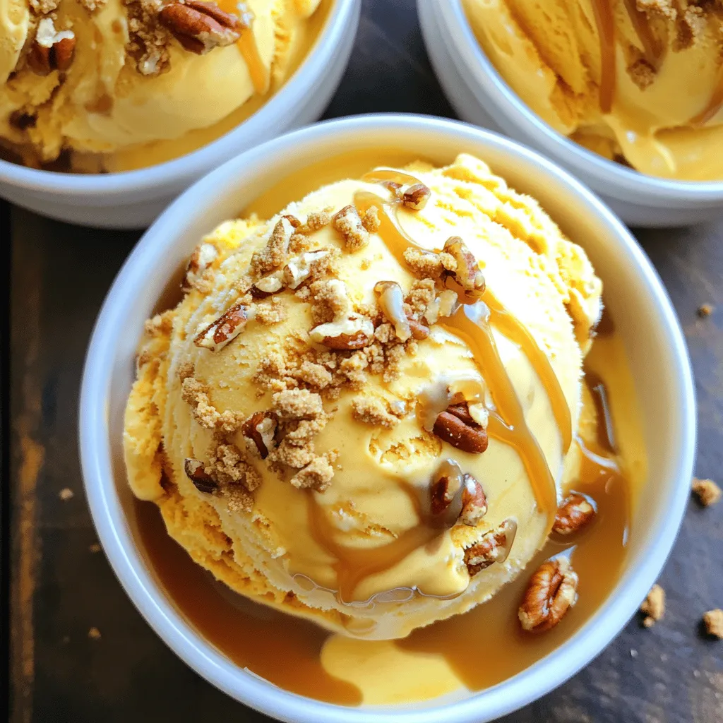 No-Churn Pumpkin Pie Ice Cream Dreamy Fall Treat