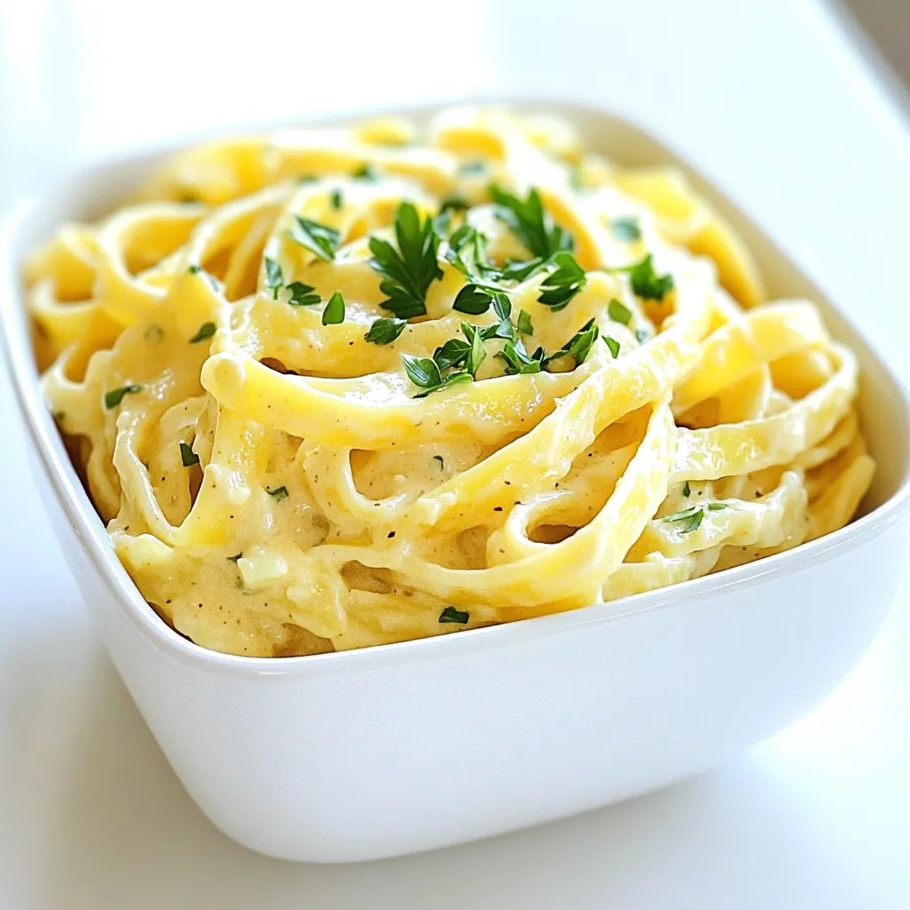Minute Creamy Garlic Parmesan Pasta Quick and Easy Meal