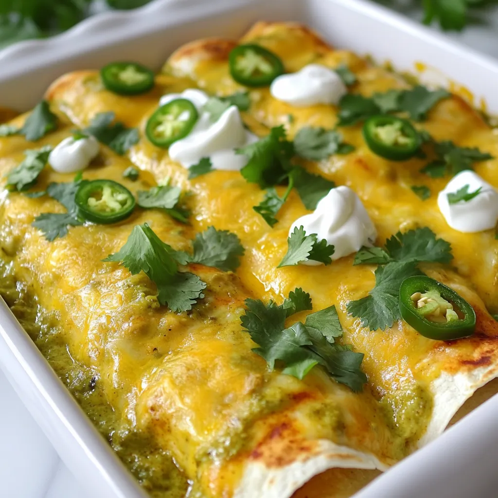 Pepper Jack Chicken Enchiladas Flavorful Dinner Dish