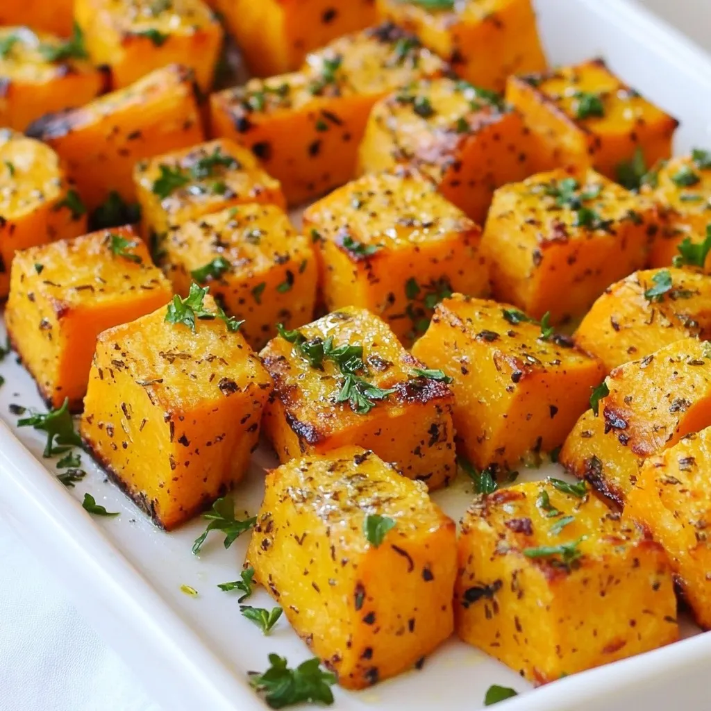 Garlic Herb Roasted Sweet Potatoes Flavorful Side Dish
