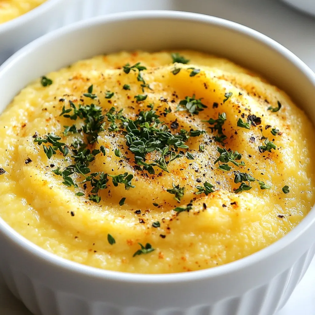 Creamy Parmesan Polenta Tasty and Comforting Dish
