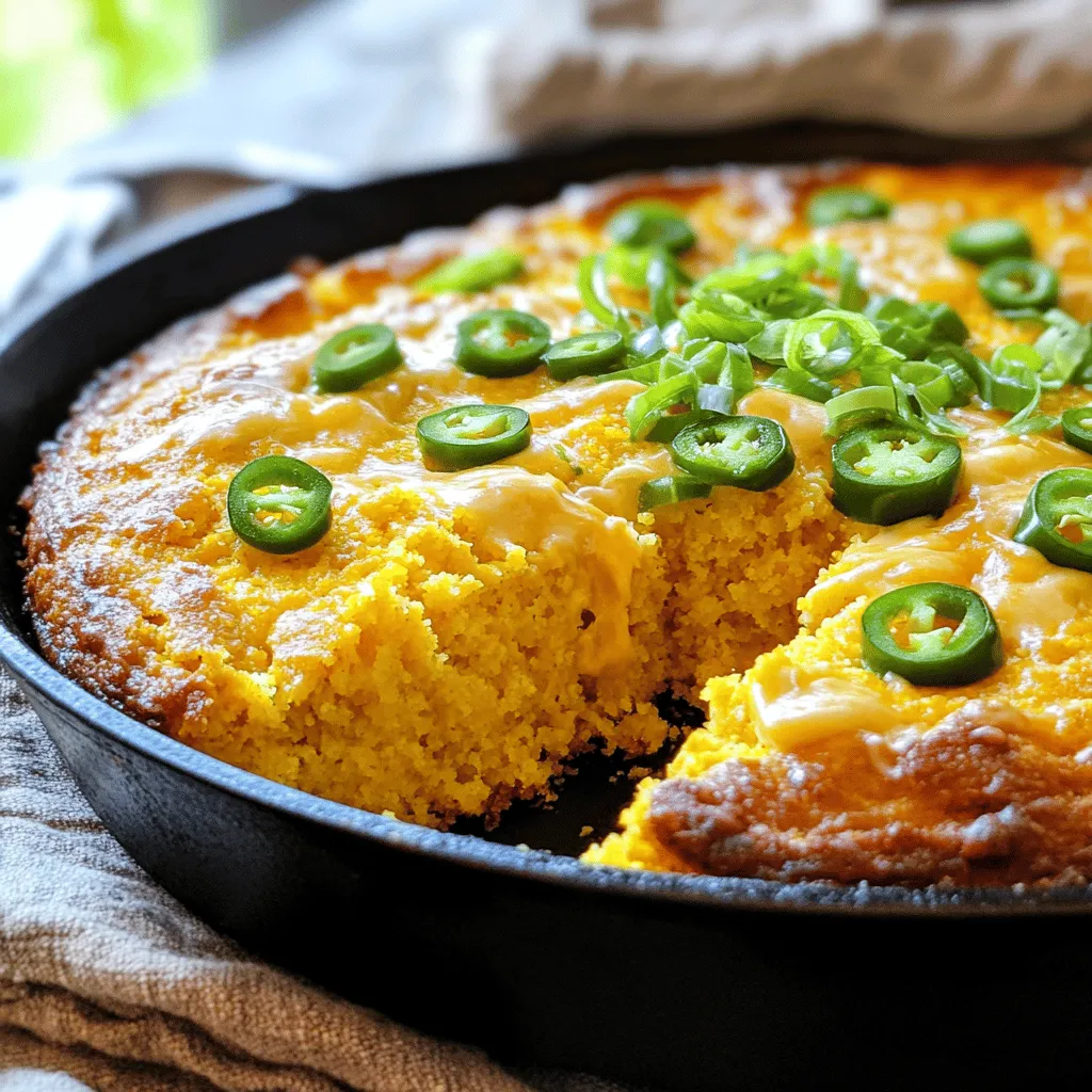 Cheesy Jalapeño Cornbread Flavorful and Easy Recipe