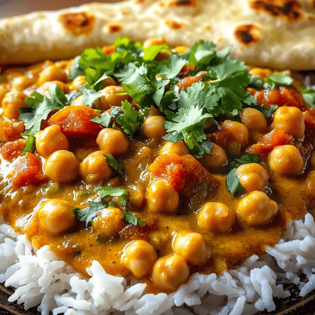 Spicy Chickpea Curry Flavorful and Simple Recipe