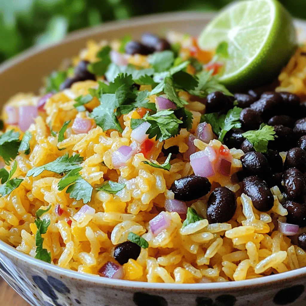 Coconut Rice and Black Beans Tasty and Easy Recipe