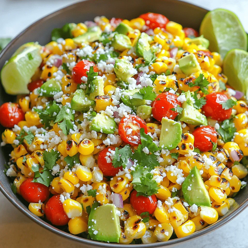 Mexican Street Corn Salad Burst of Flavor Recipe
