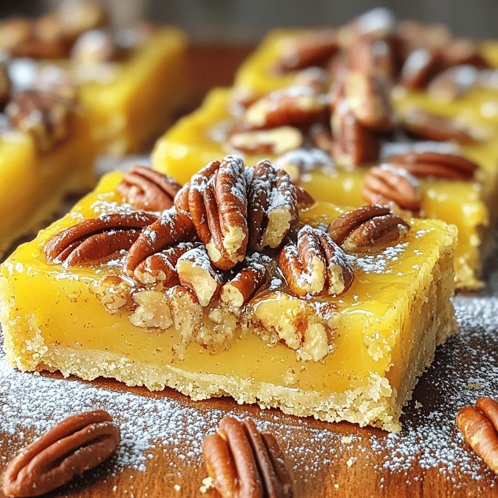 Maple Pecan Pie Bars Delightful and Easy Recipe
