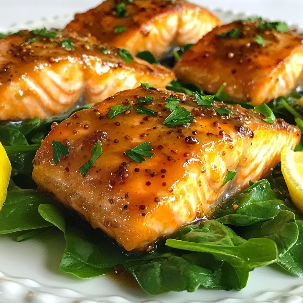Maple Mustard Glazed Salmon Flavor-Packed Delight