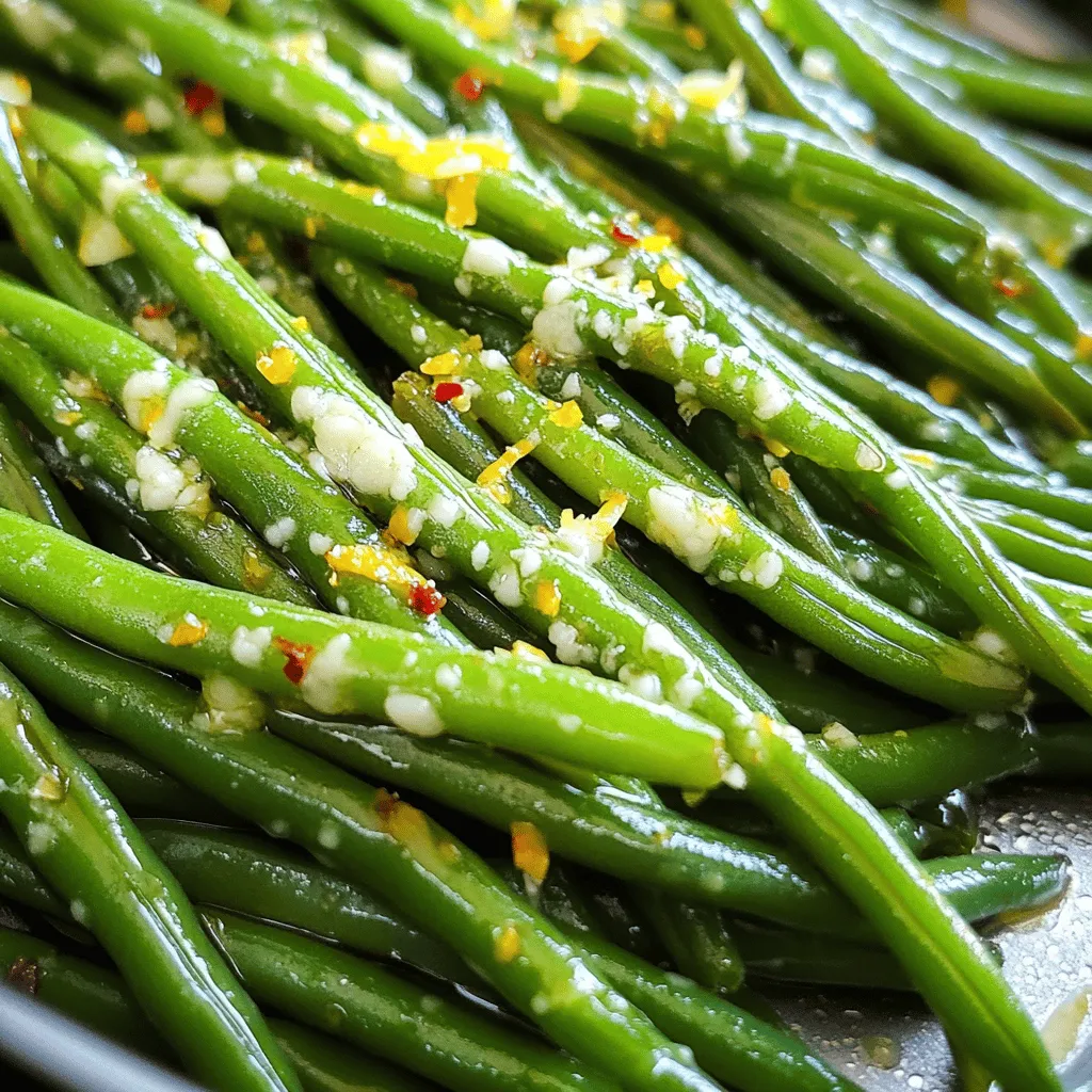 Garlic Parm Air Fryer Green Beans Easy and Tasty Treat
