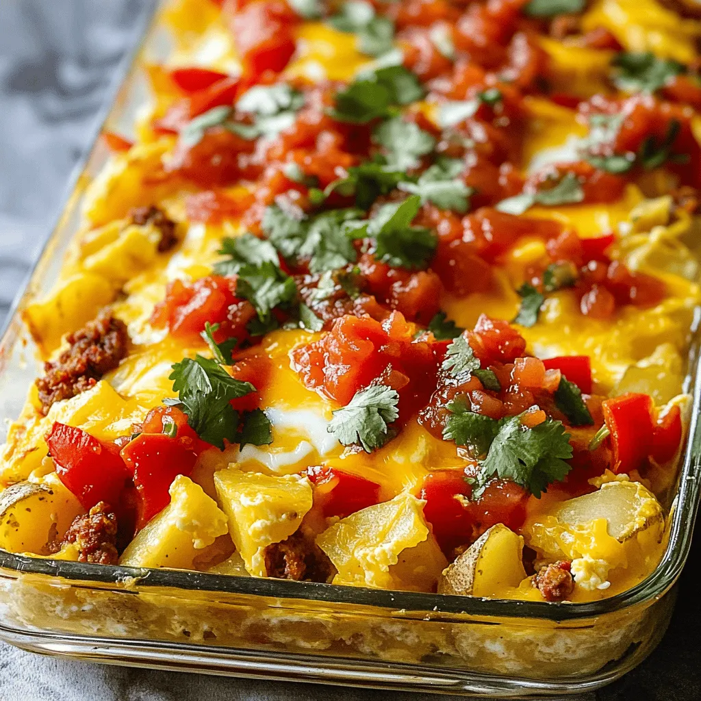 Breakfast Burrito Casserole Flavorful and Easy Meal