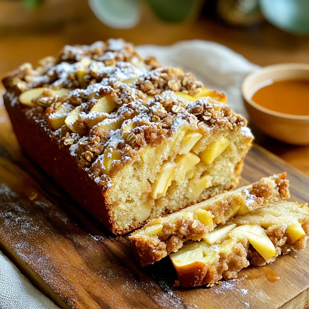 Bakery-Style Apple Streusel Loaf Irresistible Recipe