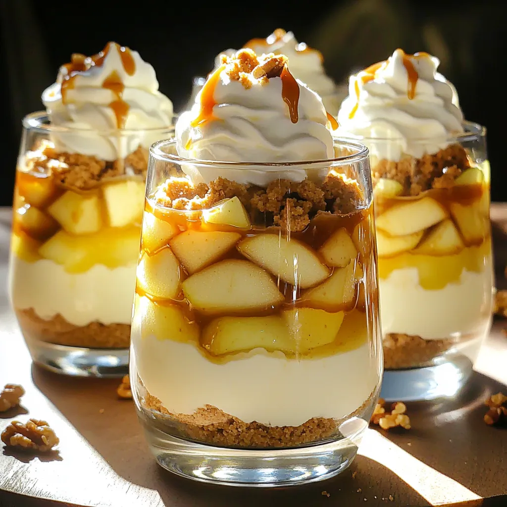 Caramel Apple Cheesecake Parfaits Simple and Sweet Treat