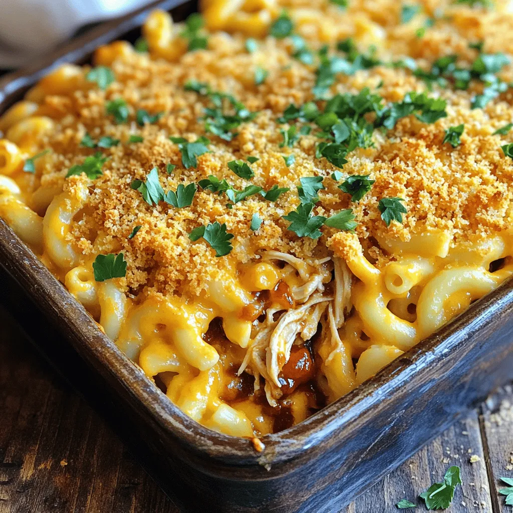 BBQ Chicken Mac and Cheese Easy Comfort Food Recipe