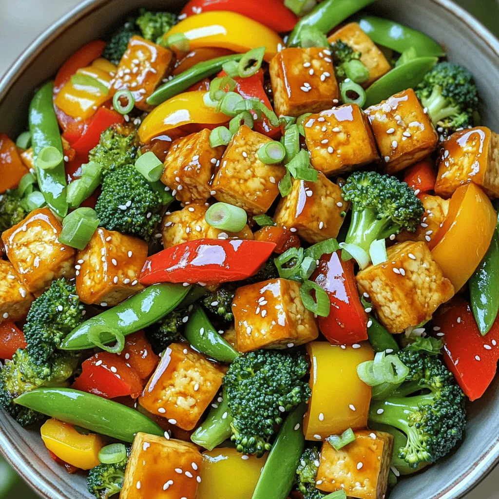 Teriyaki Tofu Stir Fry Quick and Tasty Meal