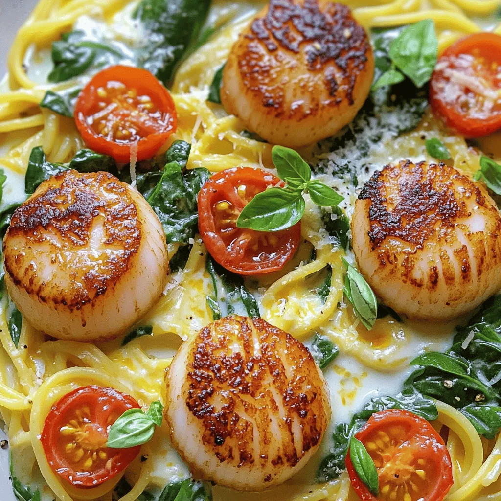 Creamy Tuscan Scallops Delightful and Easy Dinner Dish