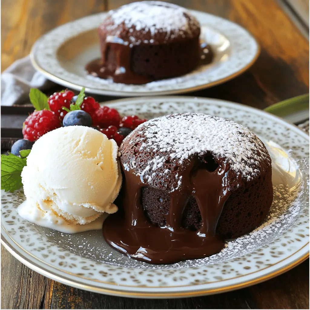 Easiest Chocolate Lava Cake Rich and Decadent Delight