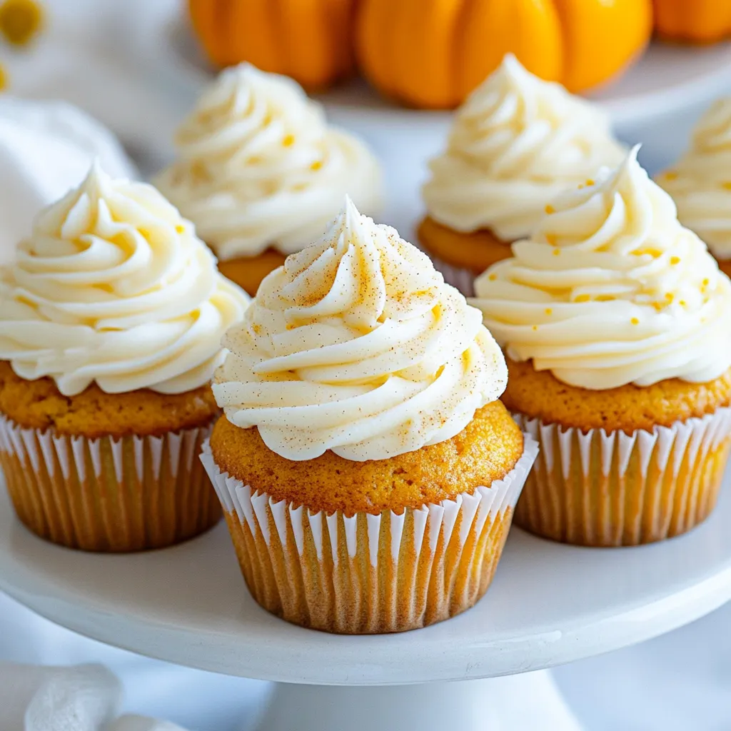 Pumpkin Spice Latte Cupcakes Irresistible Fall Treat