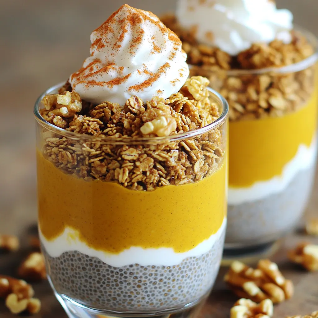 Pumpkin Spice Chia Pudding Parfaits Healthy Treat