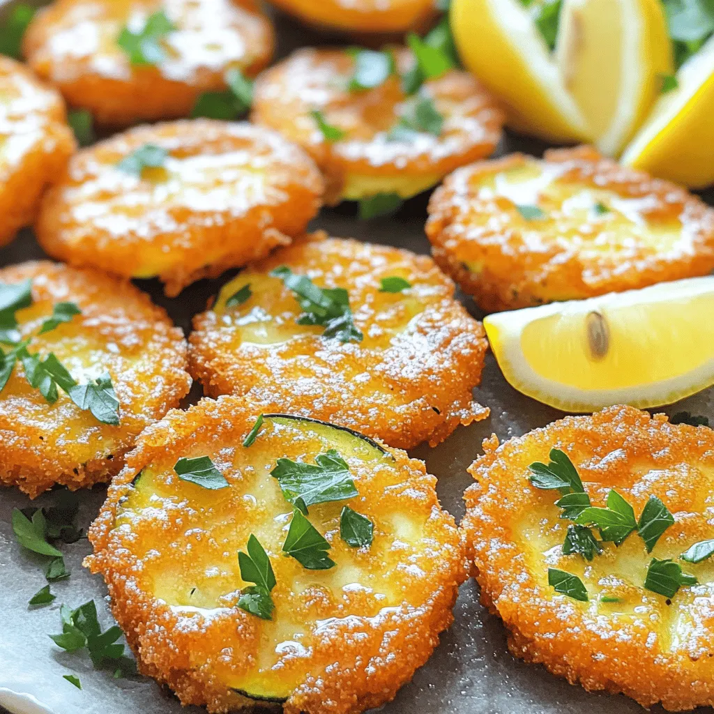 Crispy Fried Zucchini Delightful and Easy Recipe