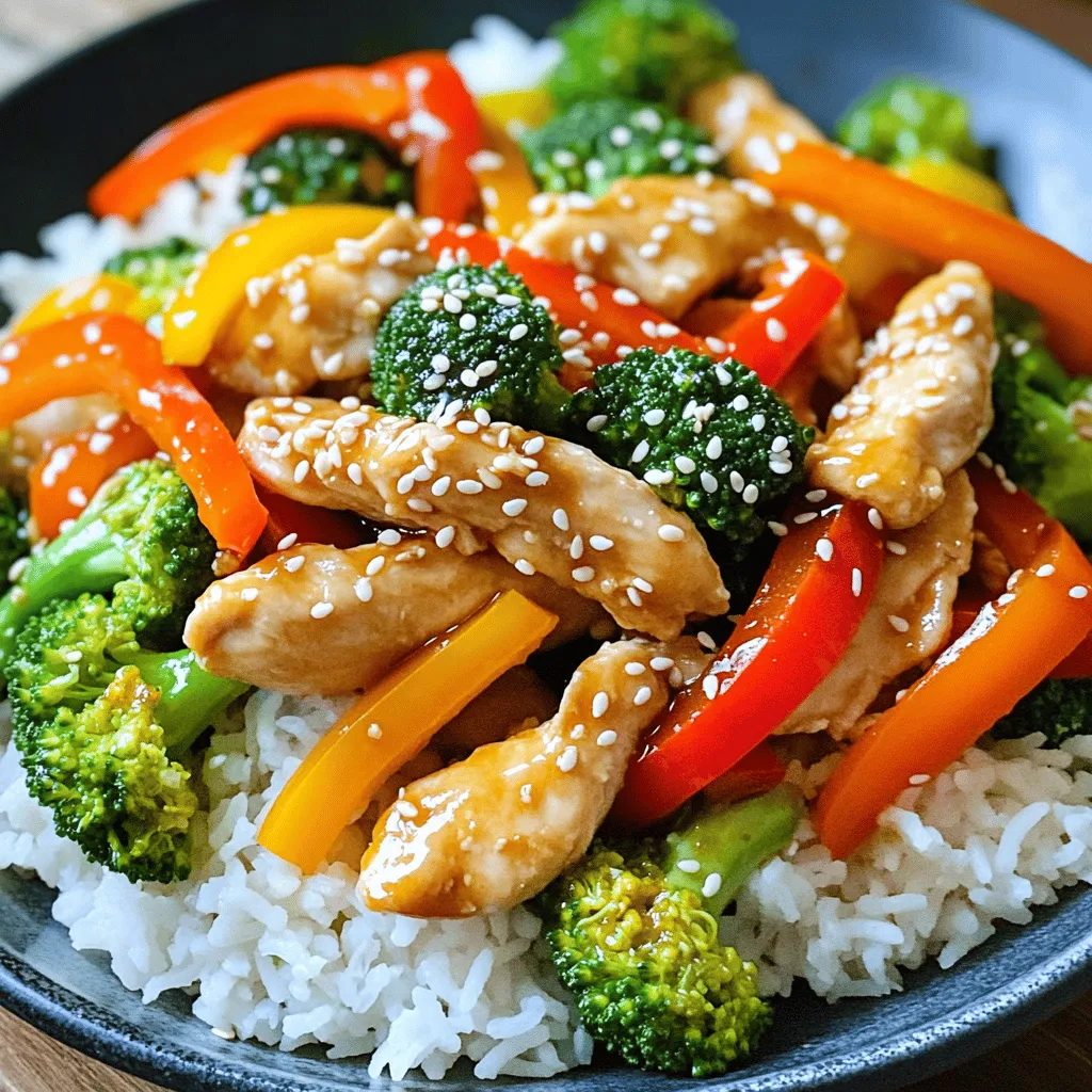 Quick and Easy Chicken Stir Fry Flavorful Weeknight Meal