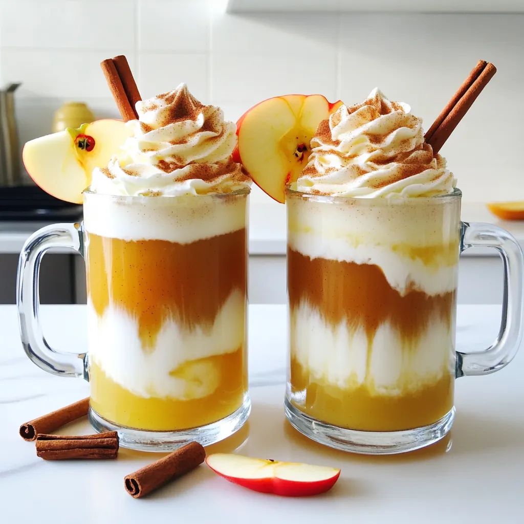 Chai Spiced Apple Cider Latte Cozy and Inviting Drink