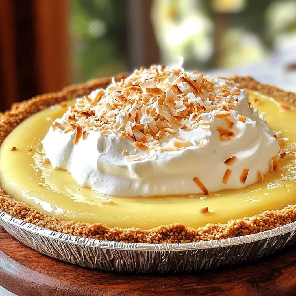 Decadent Coconut Cream Pie Simple and Delicious Recipe