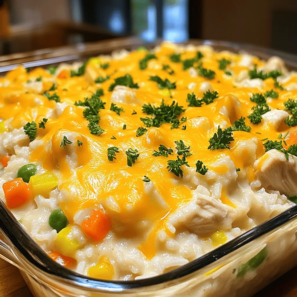 Easy Chicken and Rice Casserole Simple and Tasty Meal