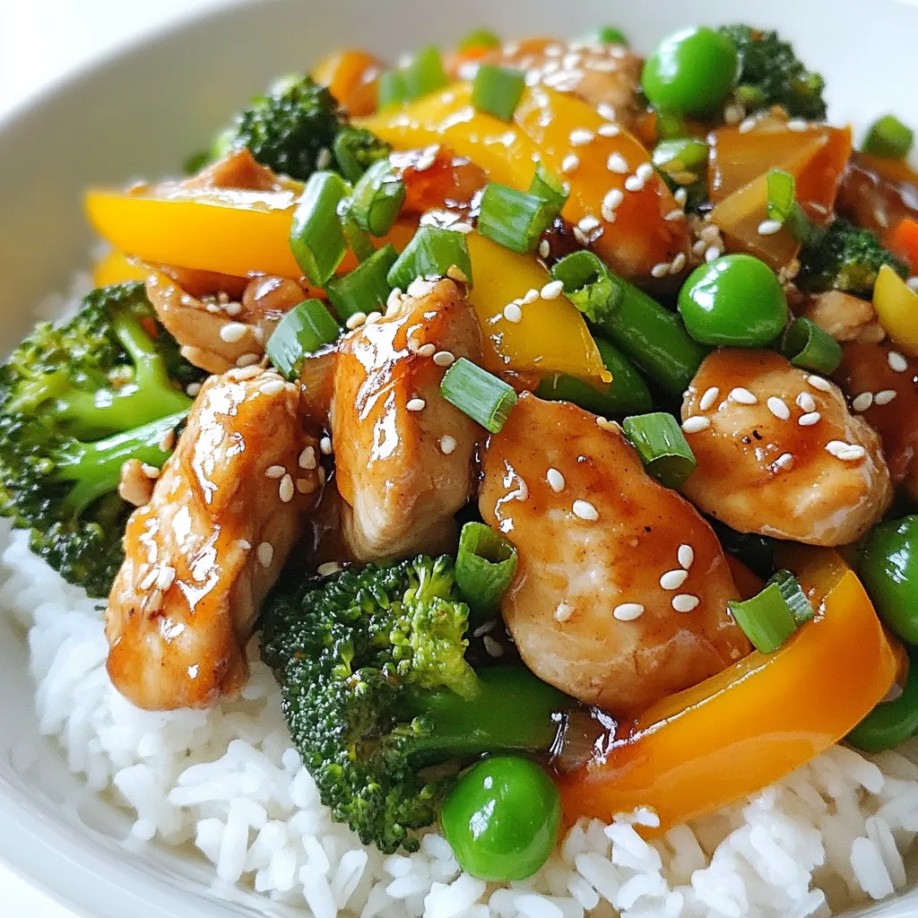 Honey Teriyaki Chicken Stir Fry Flavorful and Easy Recipe