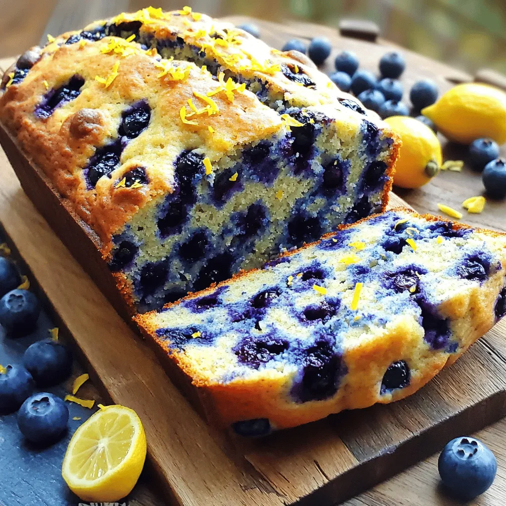 Blueberry Lemon Yogurt Bread Fresh and Flavorful Recipe