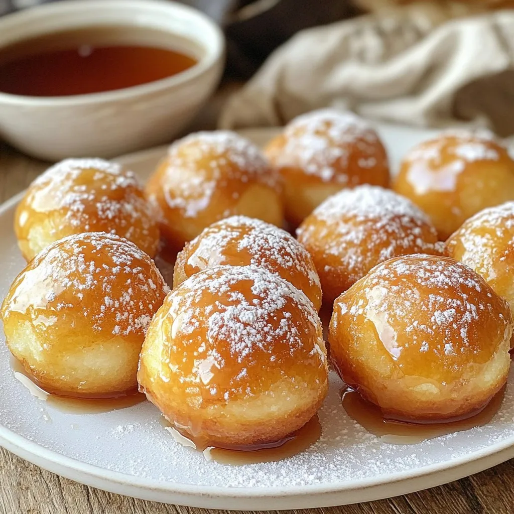 Maple Glazed Donut Holes Easy and Delicious Treat