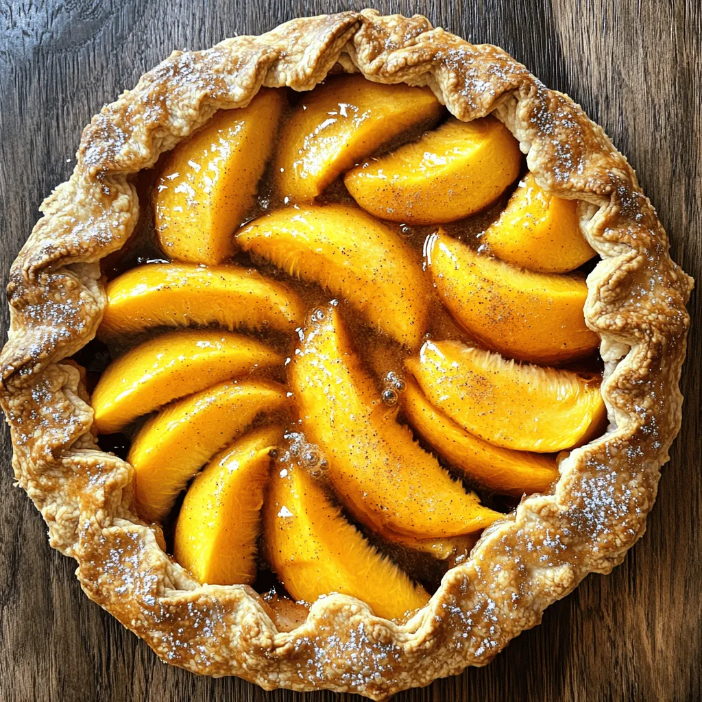 Simple Peach Galette Delightful and Easy Recipe