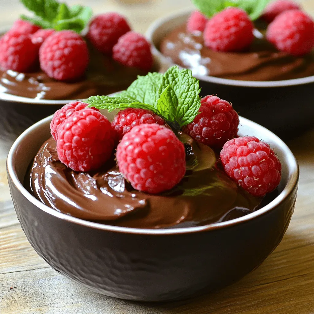 Chocolate Avocado Mousse Creamy and Rich Delight