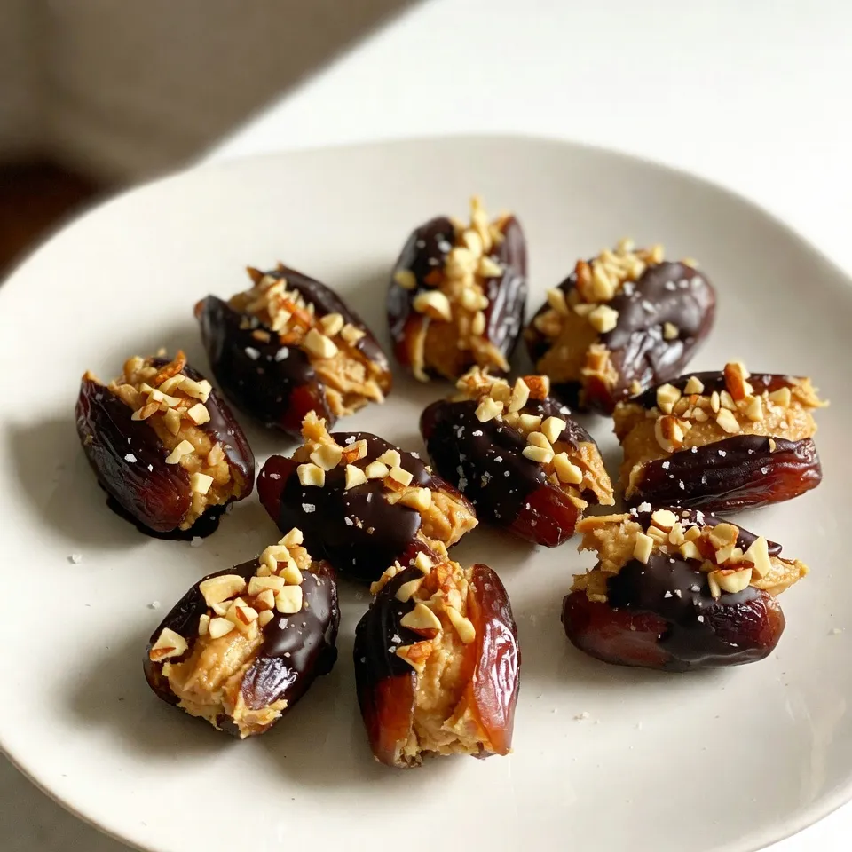 Peanut Butter Stuffed Dates Irresistible Sweet Treat