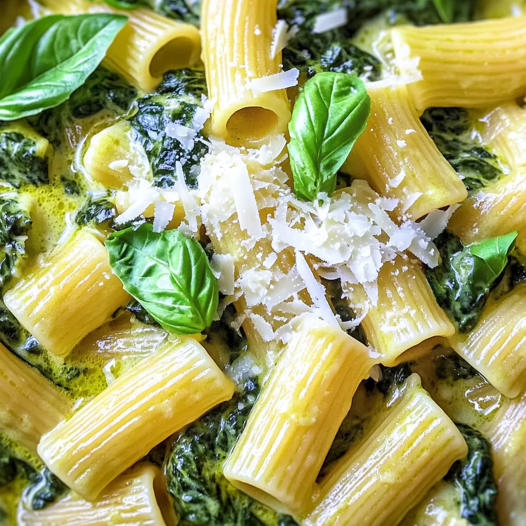 One Pot Spinach Ricotta Pasta Flavorful Delight