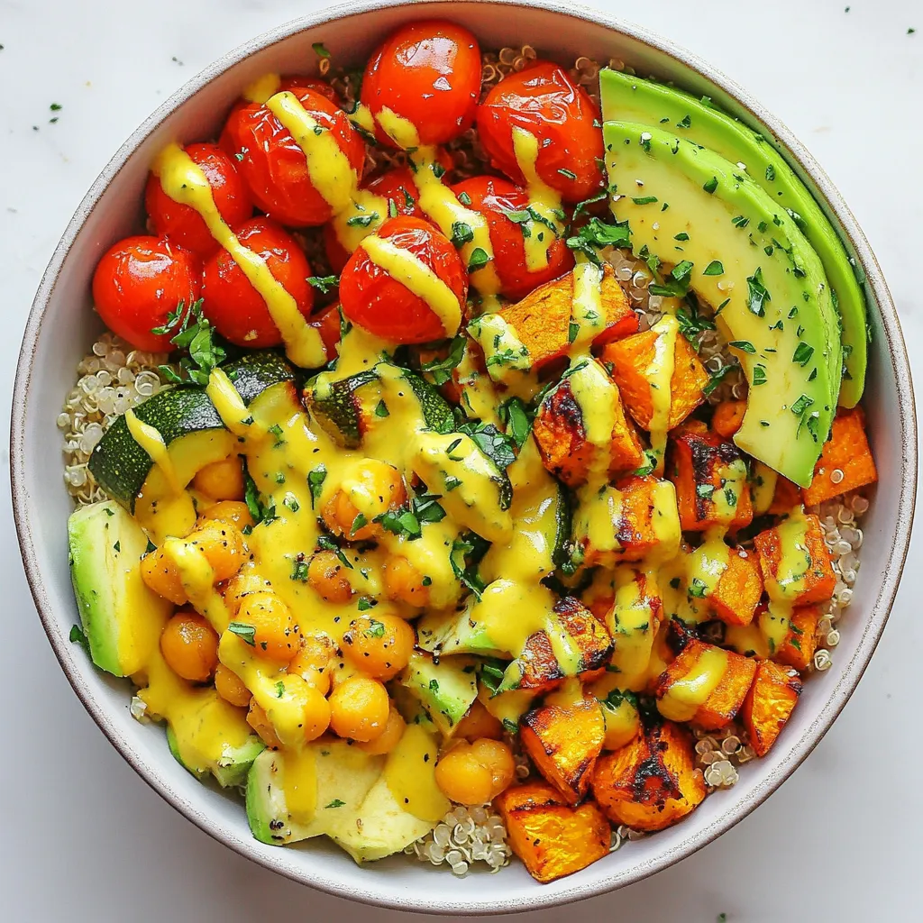 Roasted Veggie Buddha Bowl Flavorful and Nutritious Meal