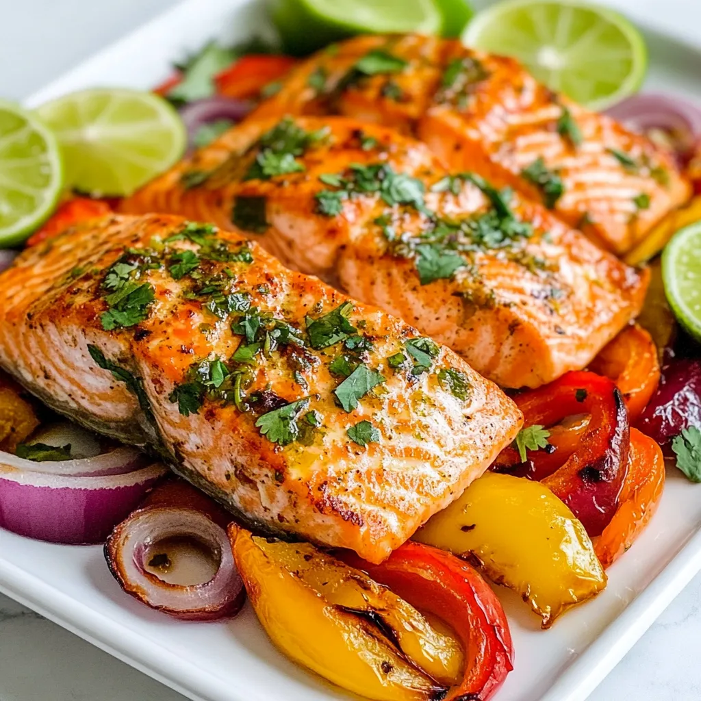 Chili Lime Salmon Sheet Pan Fresh and Flavorful Dish