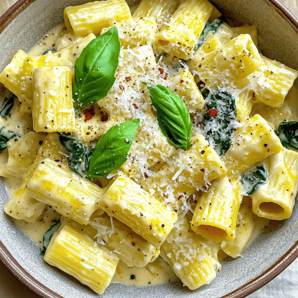 Creamy Rigatoni Rich and Flavorful Pasta Dish