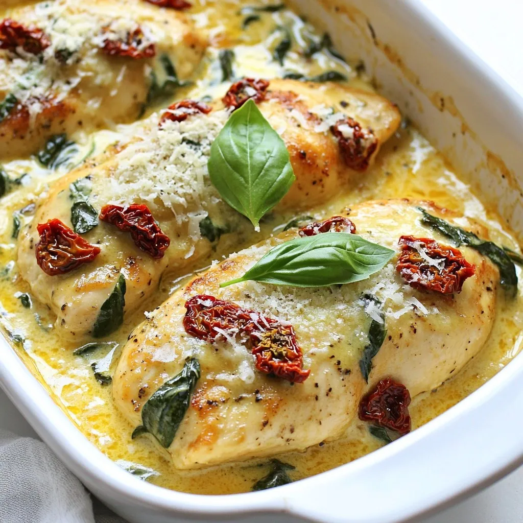 Creamy Sun-Dried Tomato Chicken Delightful Recipe