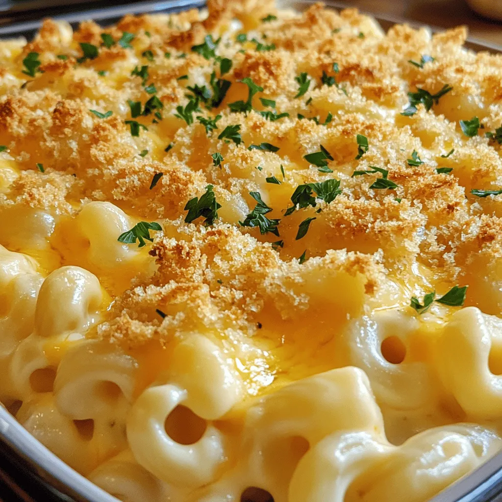 Irresistible Four Cheese Baked Mac and Cheese Recipe