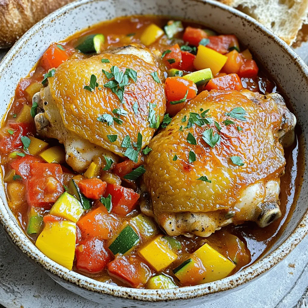 Easy Chicken Cacciatore Savory and Simple Recipe