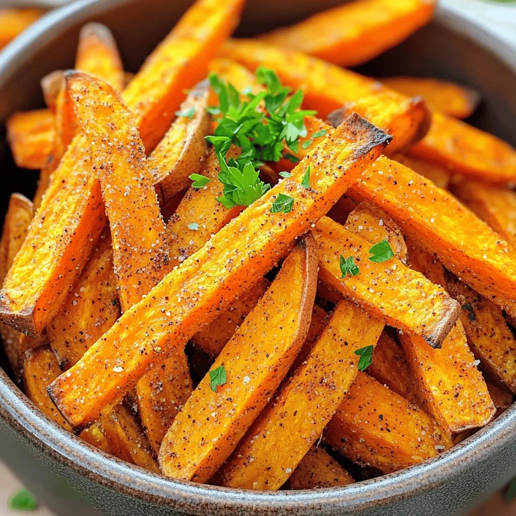Air Fryer Sweet Potato Fries Crispy and Delicious Treat