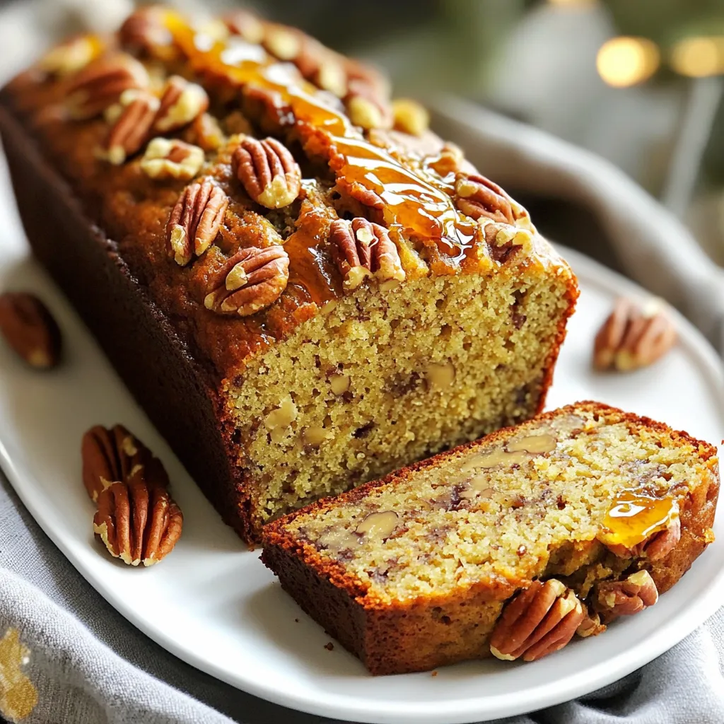 Maple Pecan Banana Bread Delightful and Moist Recipe