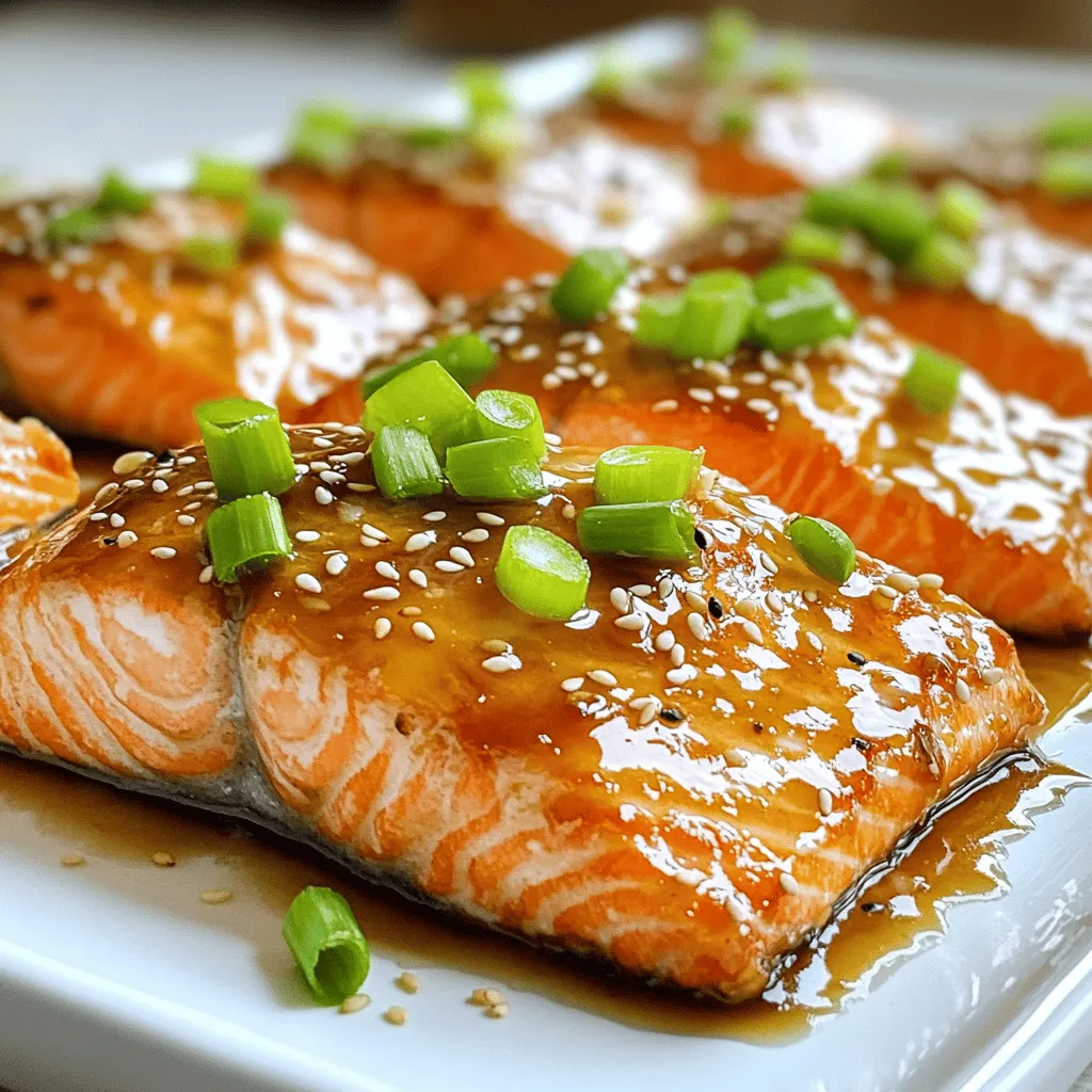Honey Soy Glazed Salmon Tasty and Easy Recipe