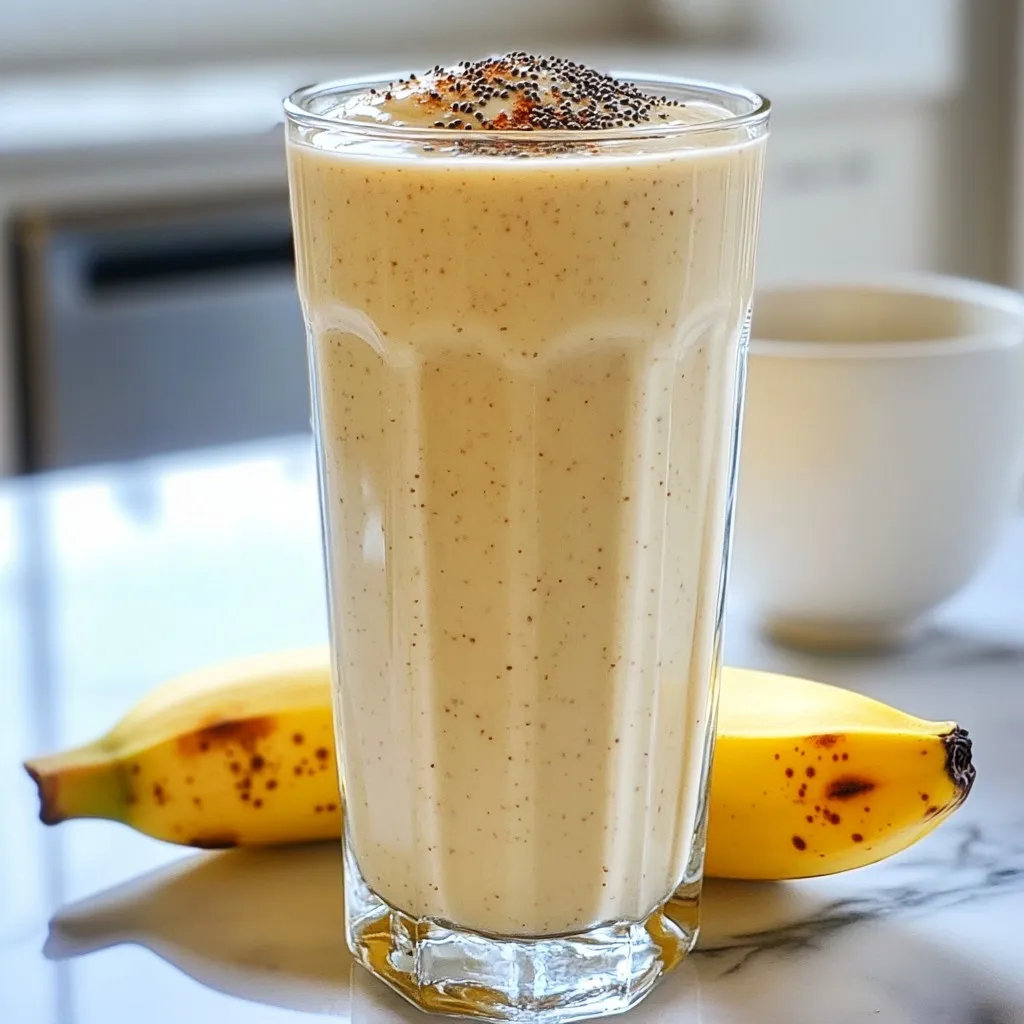 Almond Butter Protein Smoothie Nutrient-Packed Boost