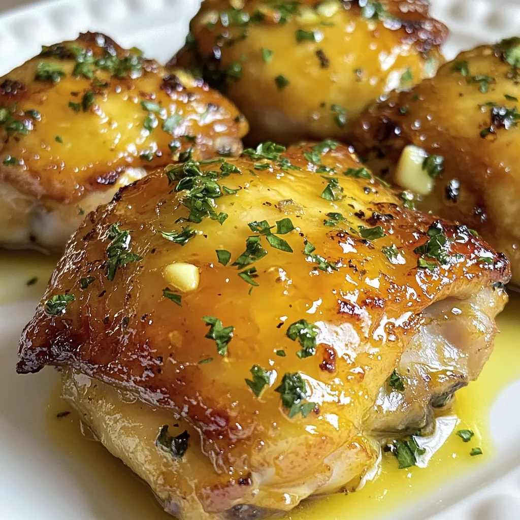 Honey Mustard Chicken Thighs Flavorful Dinner Recipe