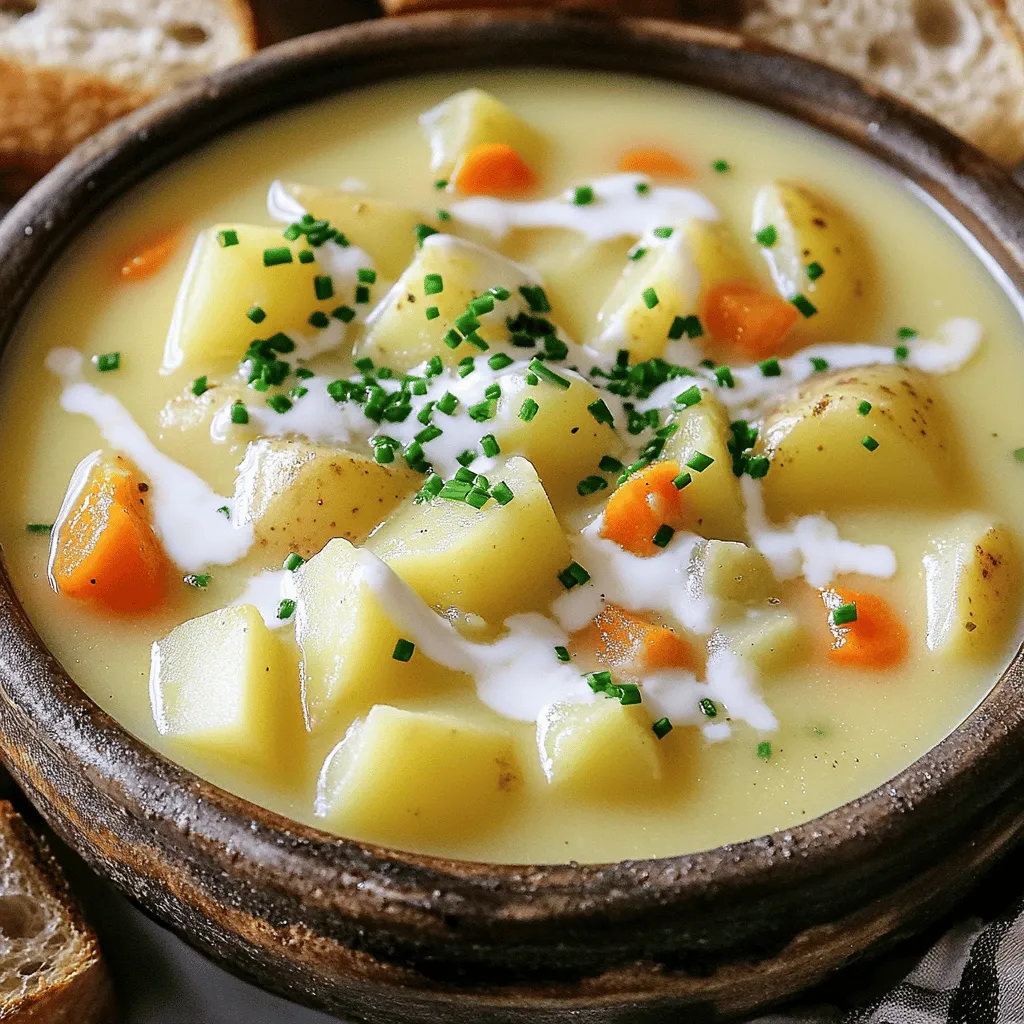 German Potato Soup Flavorful Comforting Dish