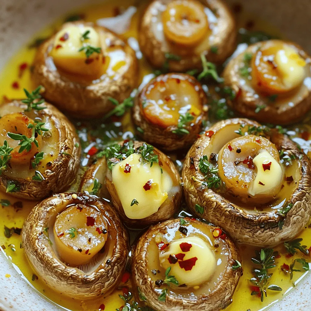 Roasted Garlic Butter Mushrooms Savory and Simple Dish